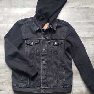 Levi's Hooded Denim Jacket